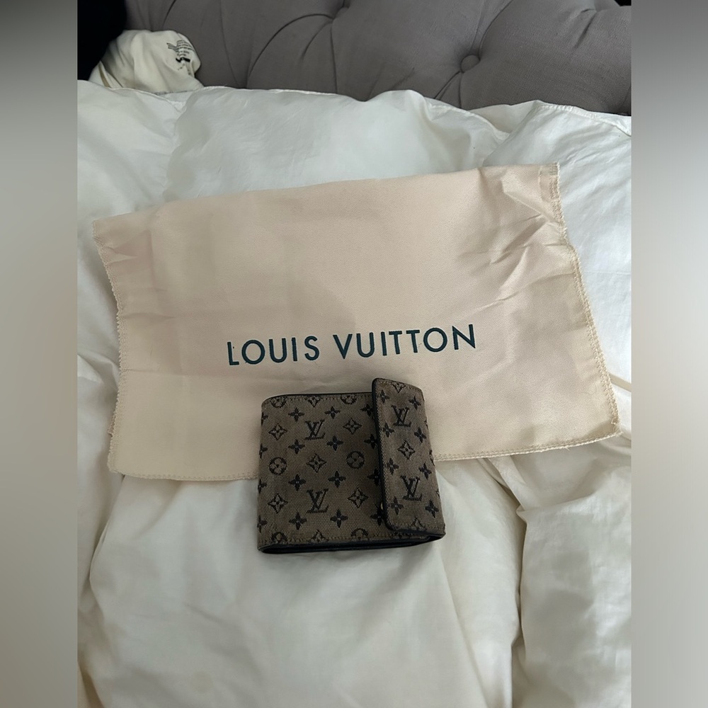 Gray Louis Vuitton Wallet - Picture 1 of 6